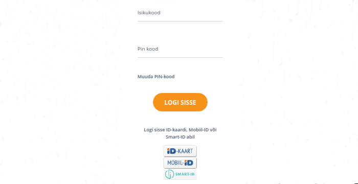 Ferratum bank login et ID-kaarti, Mobiil IDi ja Smart-IDiga
