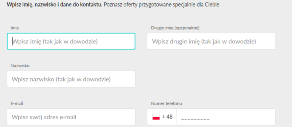 Rejestracja w Bancovo