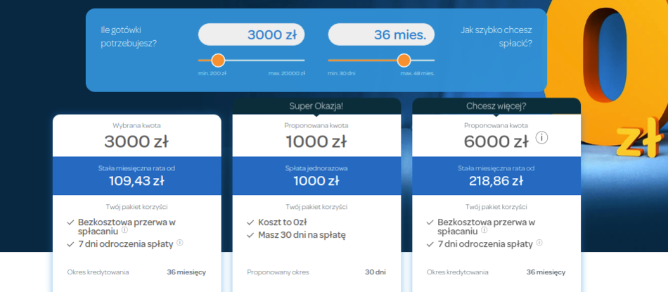 Zaloguj się na stronie Wonga
